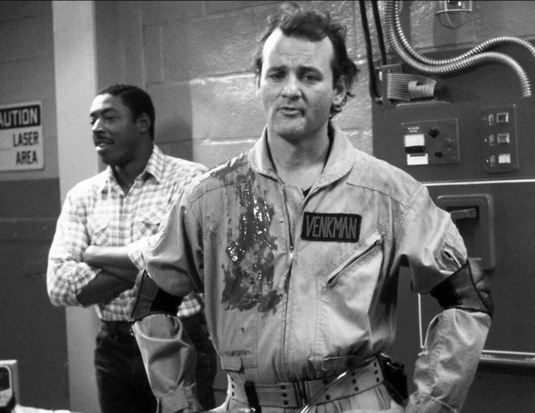 Bill Murray Ernie Hudson Original Ghostbusters Movie Picture Magnet