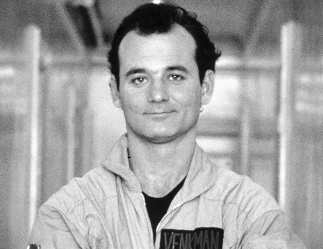 Bill Murray As Dr. Peter Venkman 1984 Ghostbusters Movie Picture Photo
