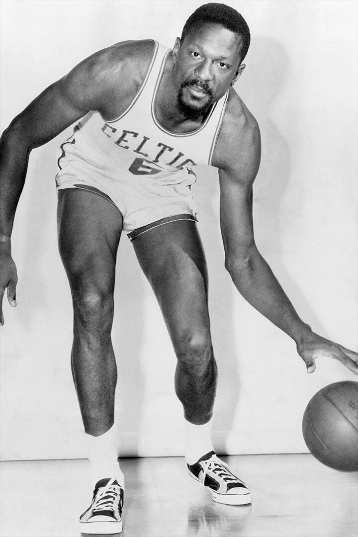 Bill Russell Most Valuable Player Memorial Boston Basketballer Jigsaw Puzzle