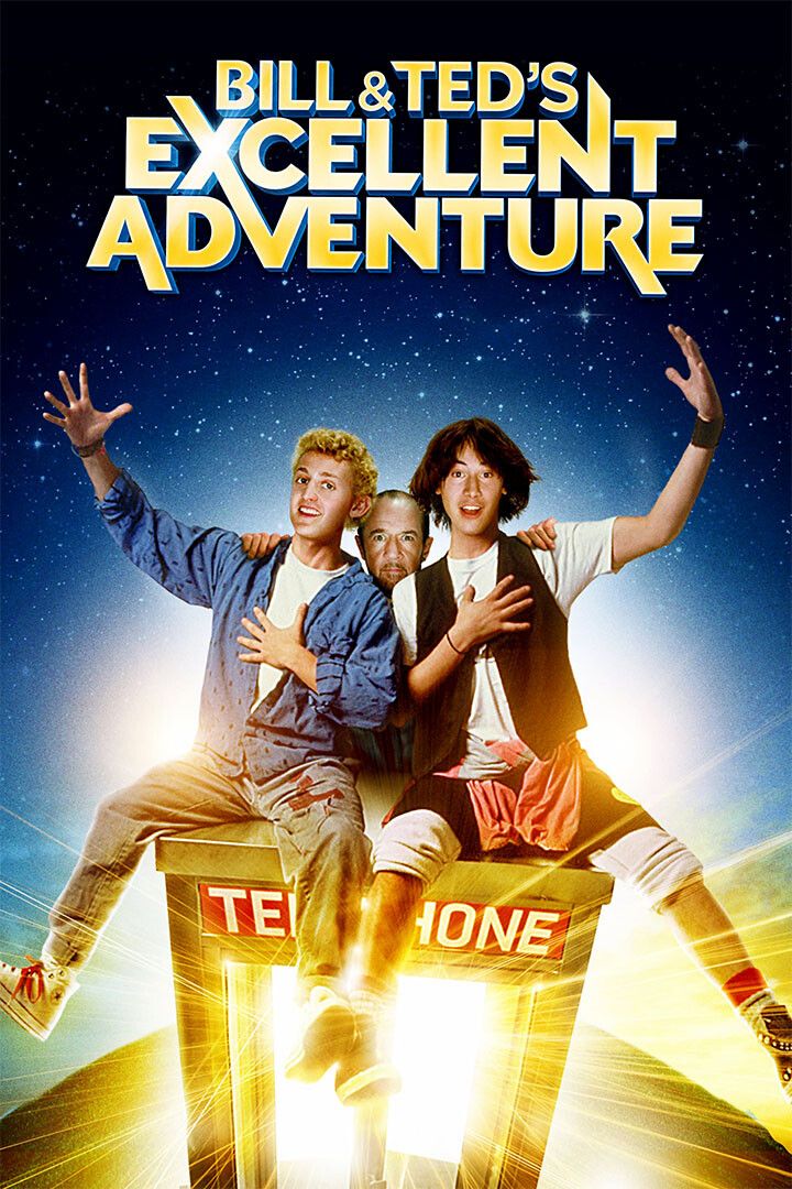 Bill Ted Excellent Adventure Movie Print Jigsaw Puzzle