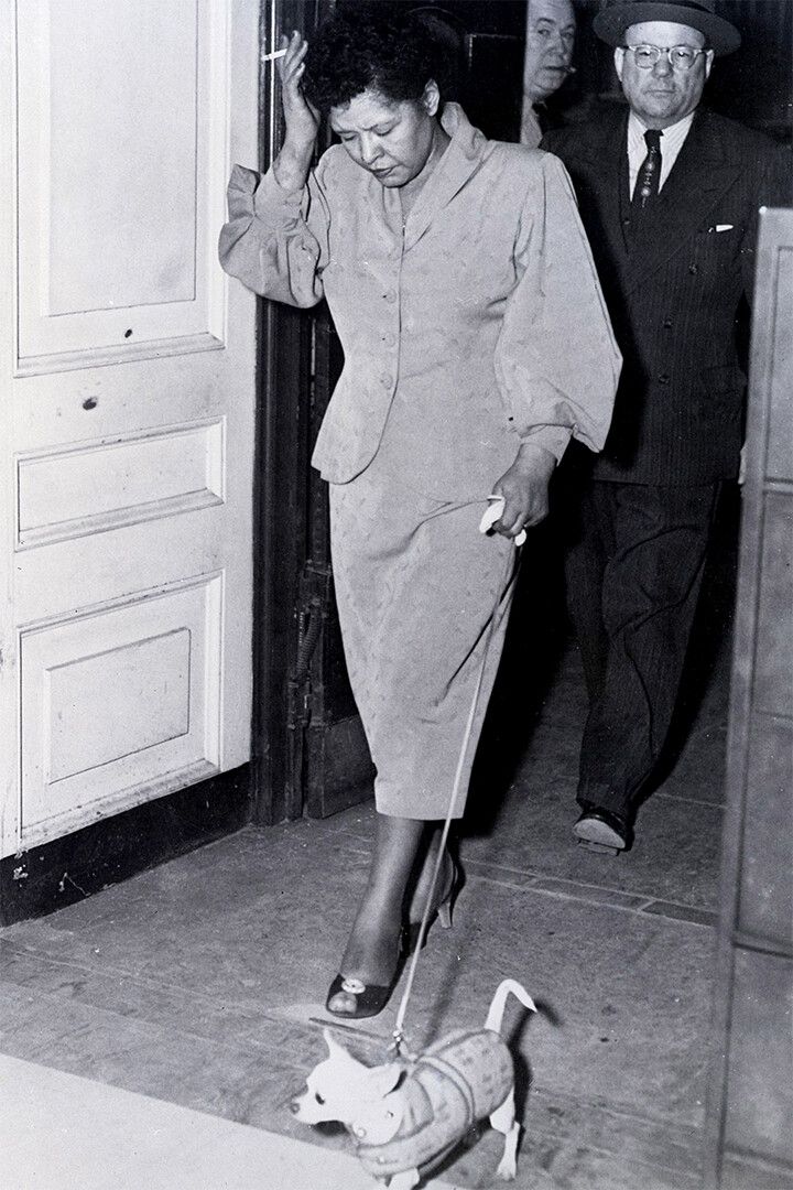 Billie Holiday Leaving Police Station Print Wall Art Home Decor Poster