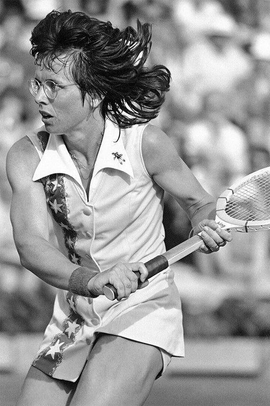 Billie King Celebrity American Tennis Player Jigsaw Puzzle