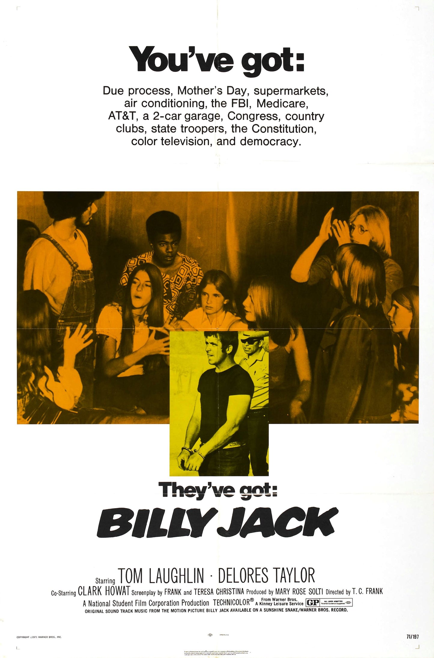 Billy Jack 02 Movie Magnet