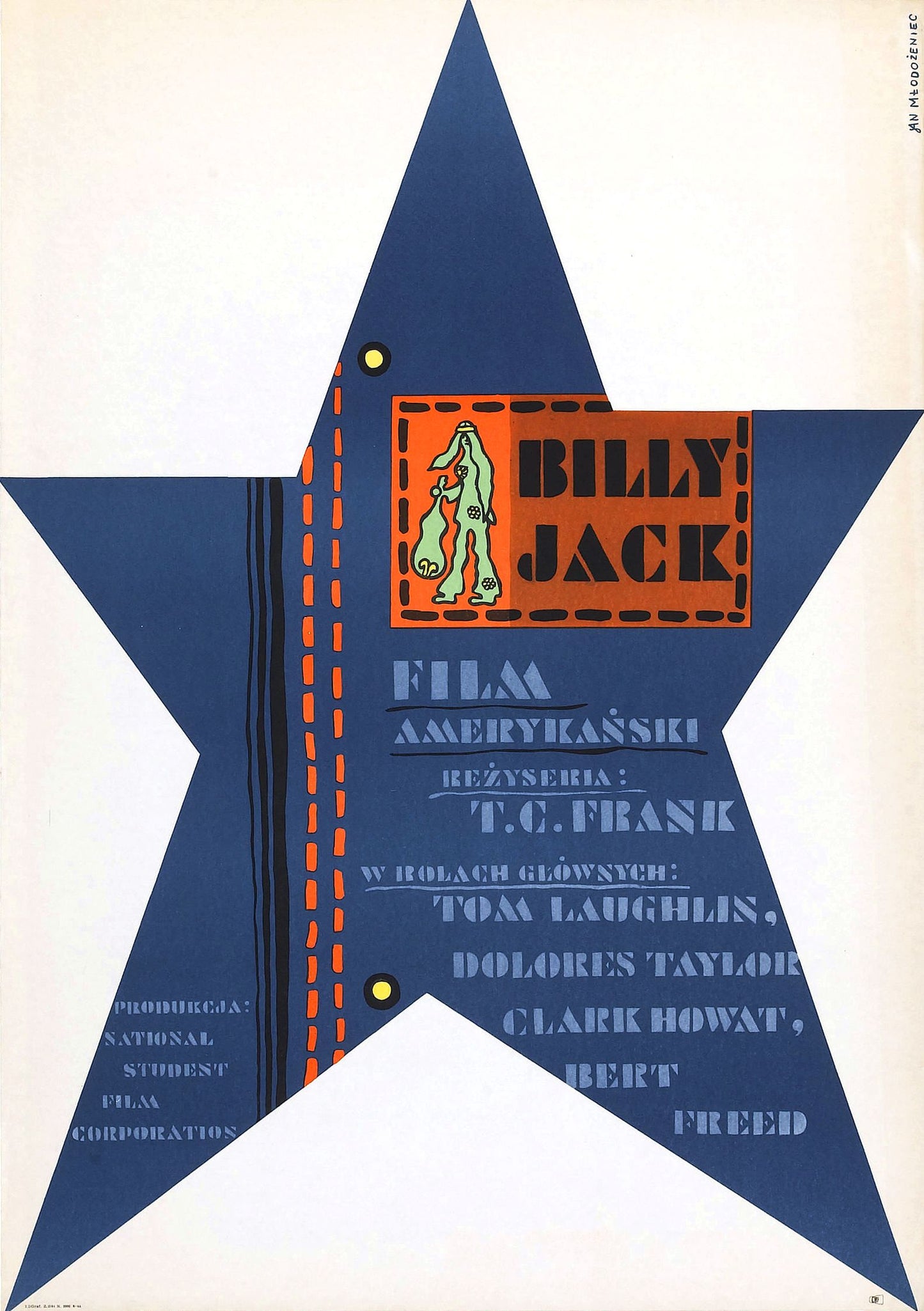 Billy Jack 08 Movie Magnet