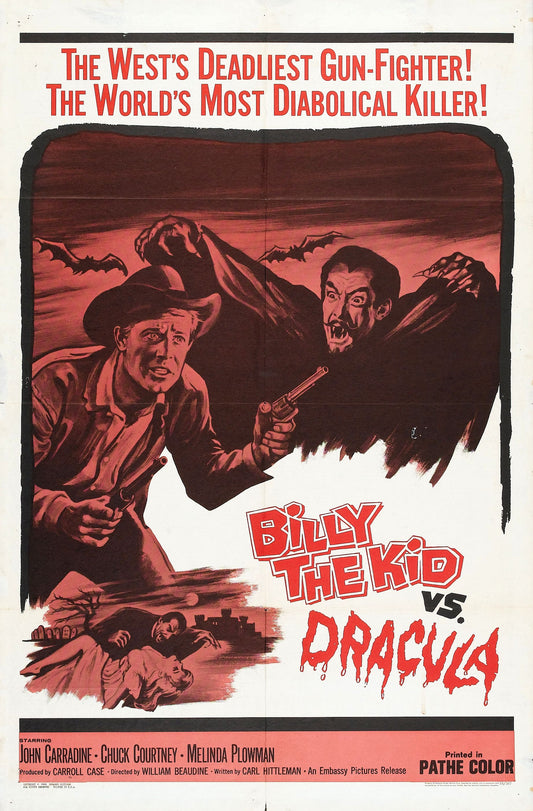 Billy Kid Vs Dracula 01 Movie Magnet