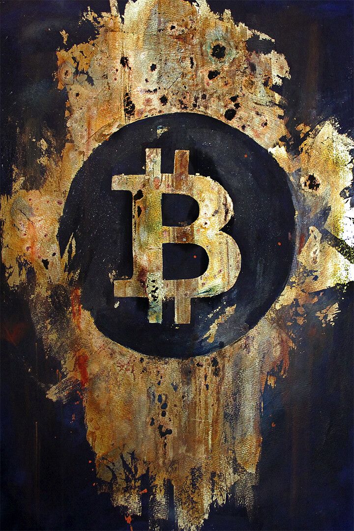 Bit Coin Currency Print Jigsaw Puzzle