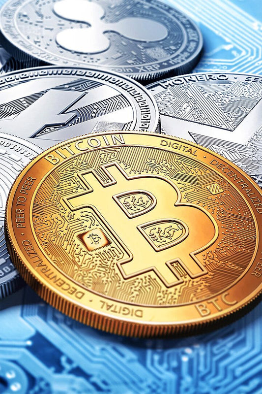 Bit Coin Digital Independent Money Print Jigsaw Puzzle
