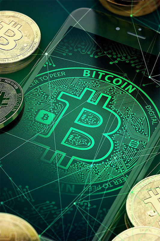 Bit Coin Money Currency Print Jigsaw Puzzle