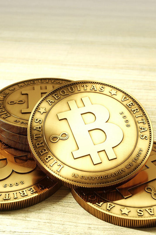 Bitcoin Currency Money Print Jigsaw Puzzle