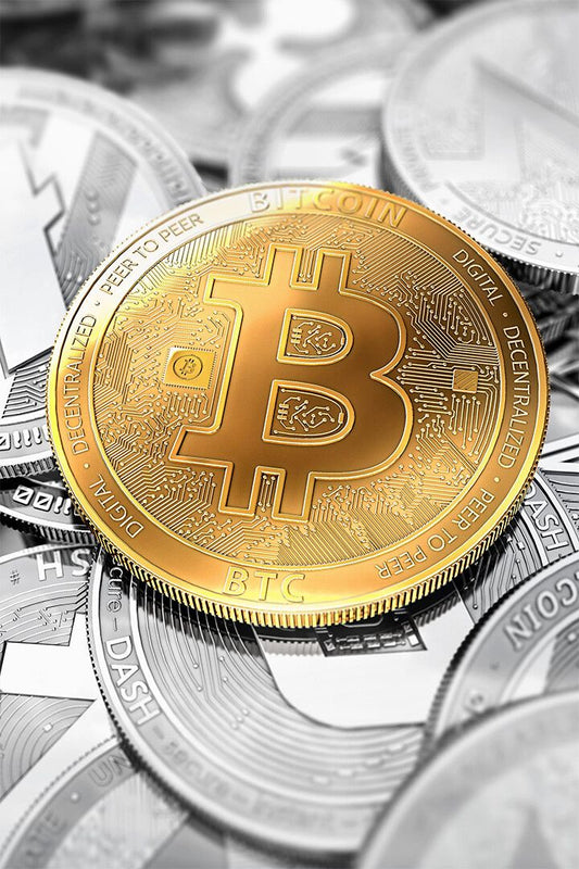 Bitcoin Money Image Print Jigsaw Puzzle