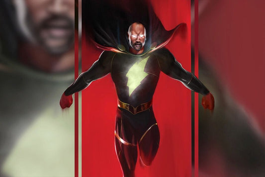 Black Adam Dc Hero Fight Dwayne Johnson Movie Jigsaw Puzzle