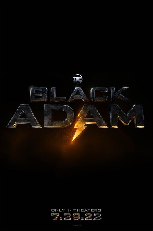 Black Adam Movie Action Fantasy Adventure Wall Art Home Decor Poster