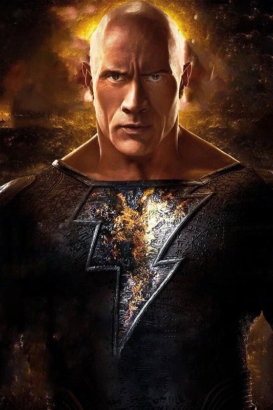 Black Adam Movie Fantasy Adventure Action Wall Art Home Decor Poster