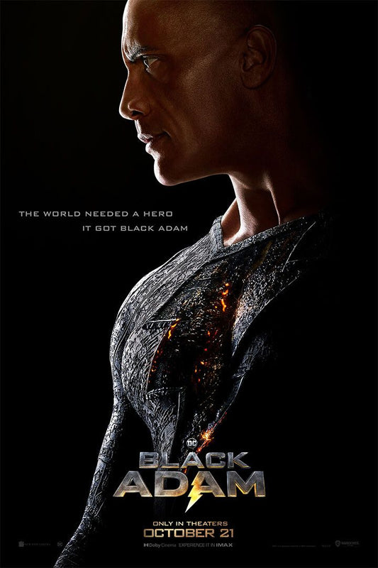Black Adam Science Fiction Action Cinema Jigsaw Puzzle