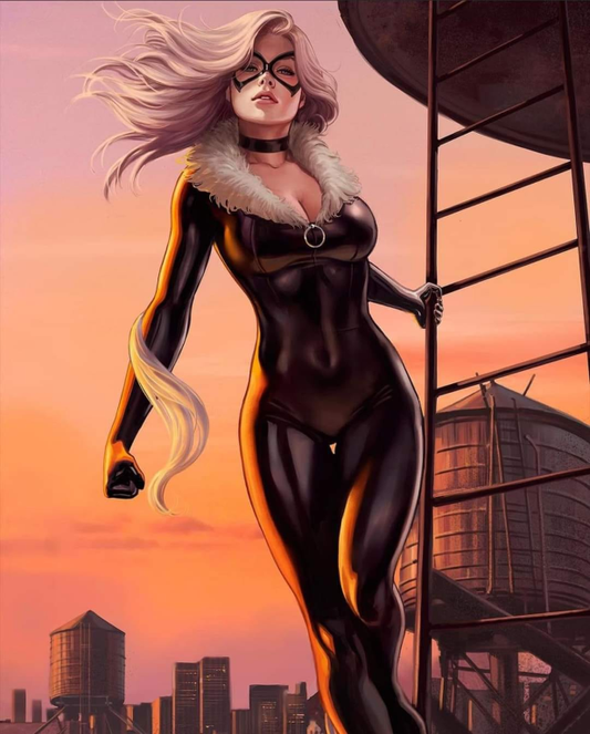 Black Cat 8732 Print Poster