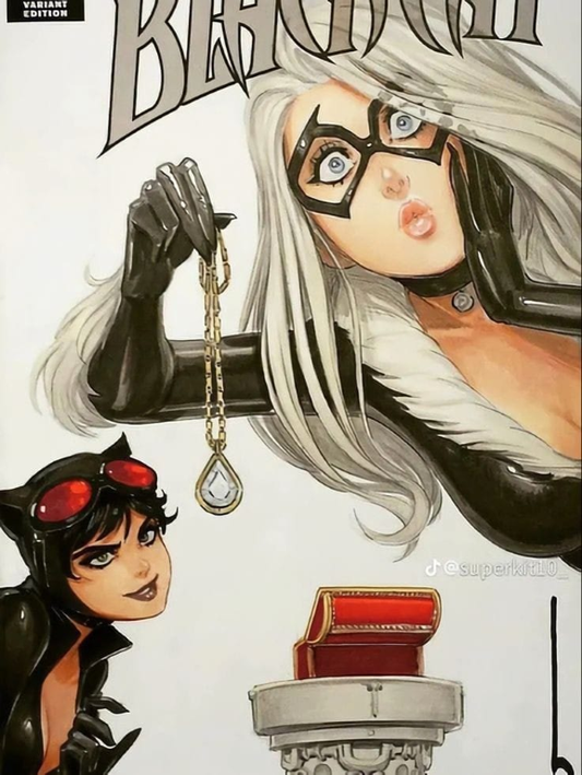 Black Cat Catwoman Variant 872 Print Poster