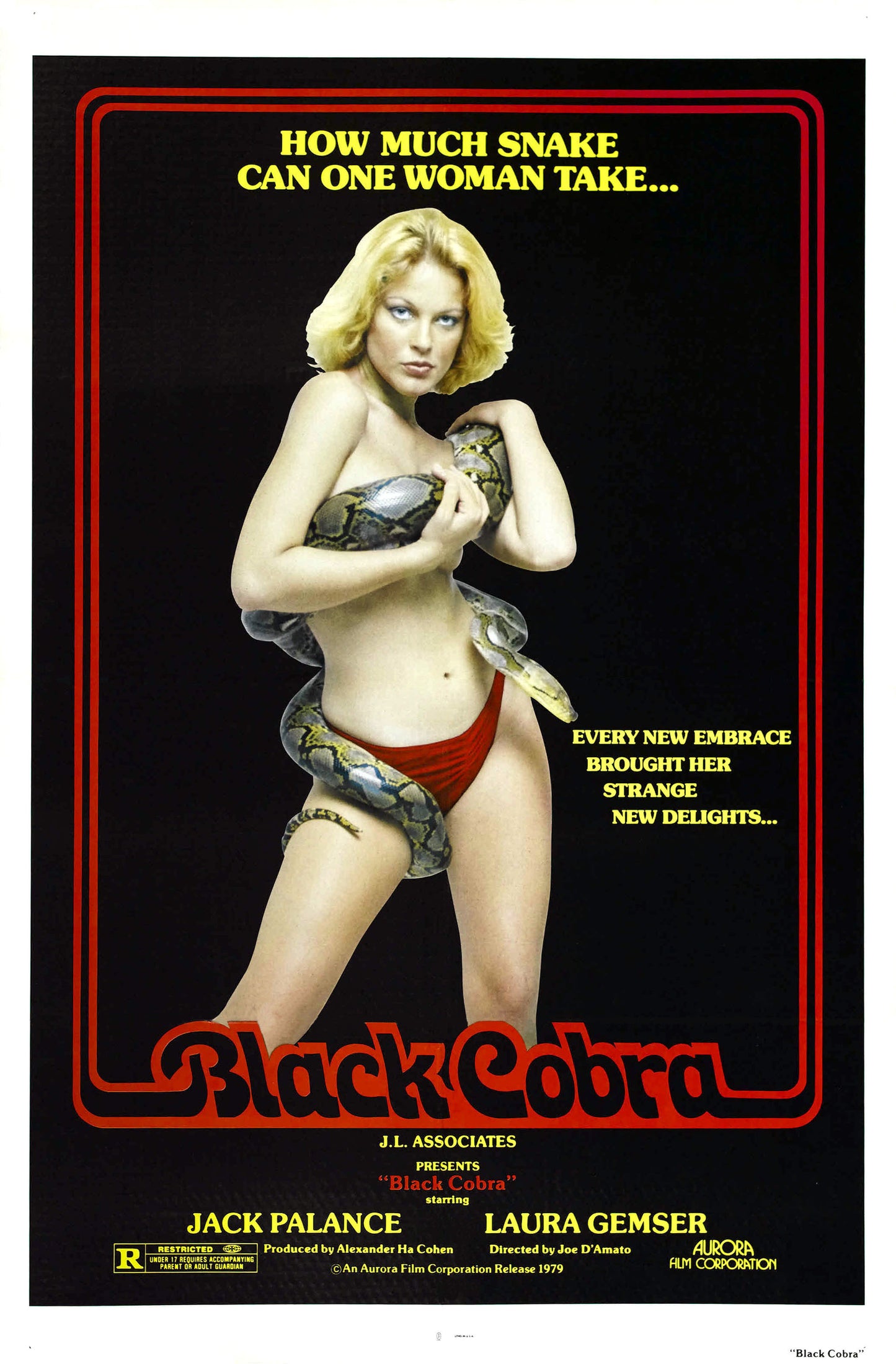 Black Cobra 01 Movie Magnet