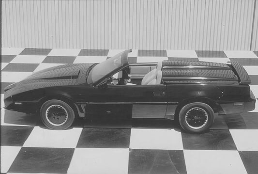 Black Convertible Kitt Knight Rider 1982 Firebird Magnet Picture Magnet