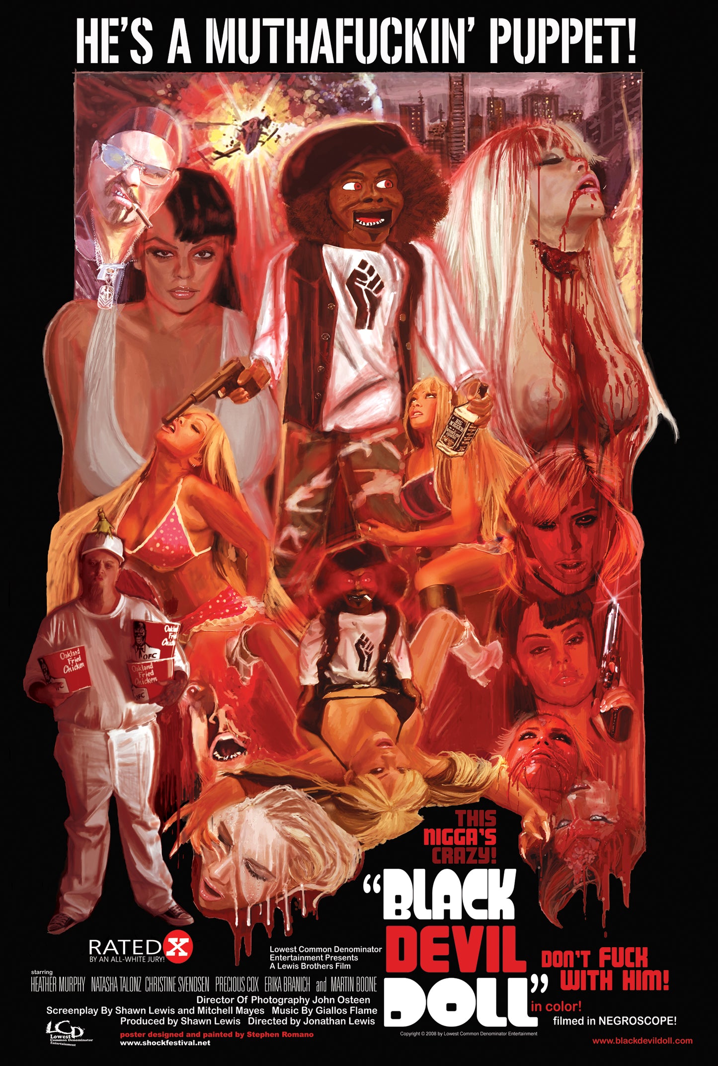 Black Devil Doll 02 Movie Magnet