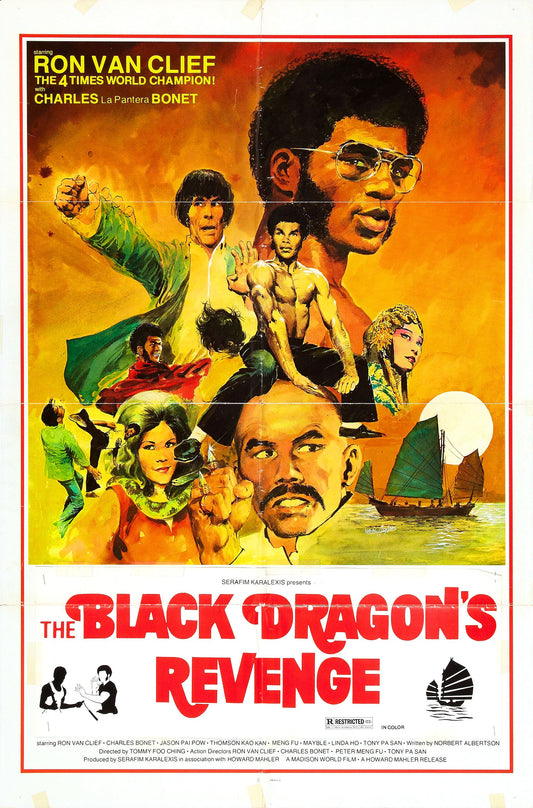 Black Dragons Revenge 01 Movie Magnet