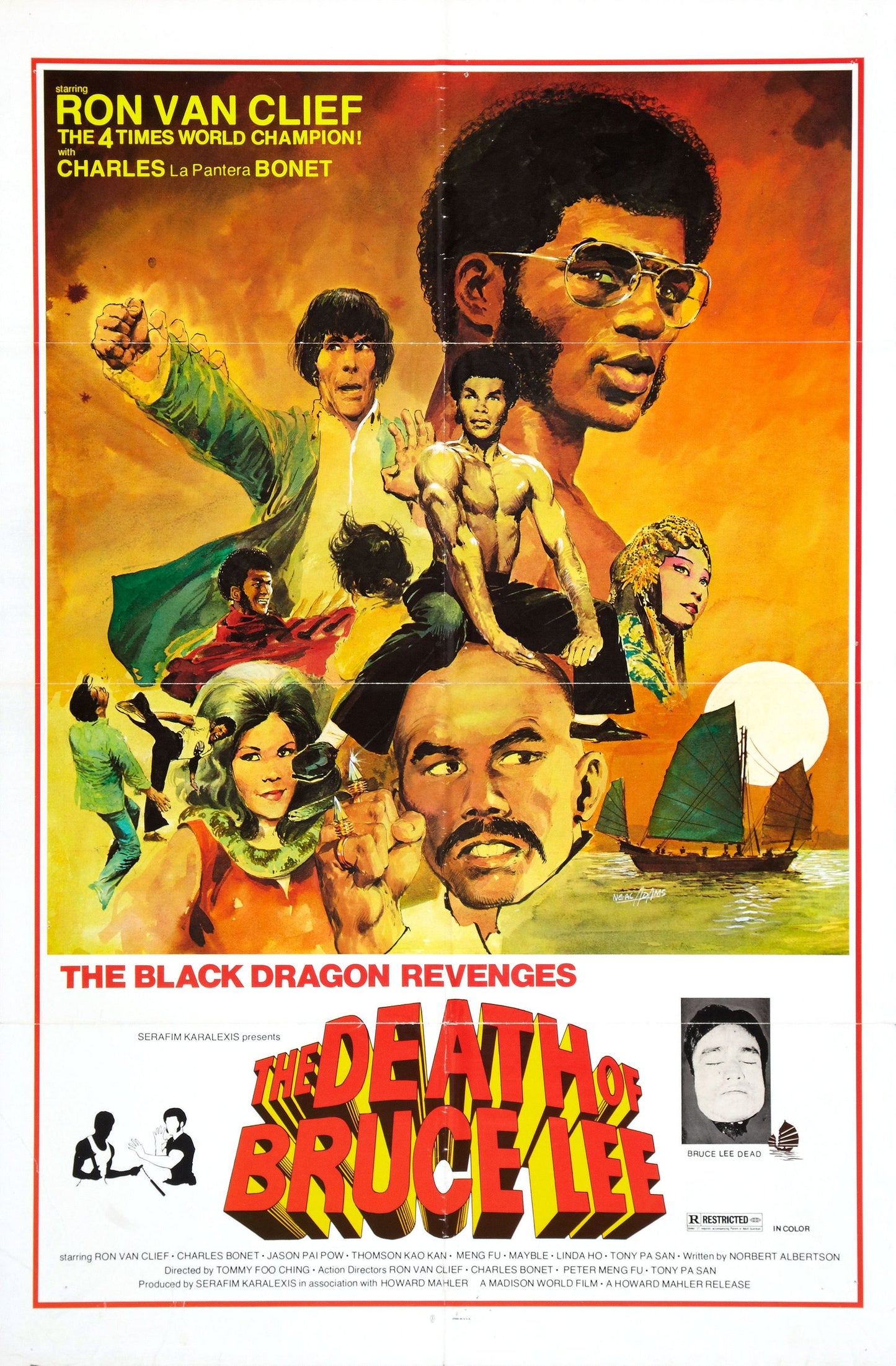 Black Dragons Revenge 02 Movie Magnet