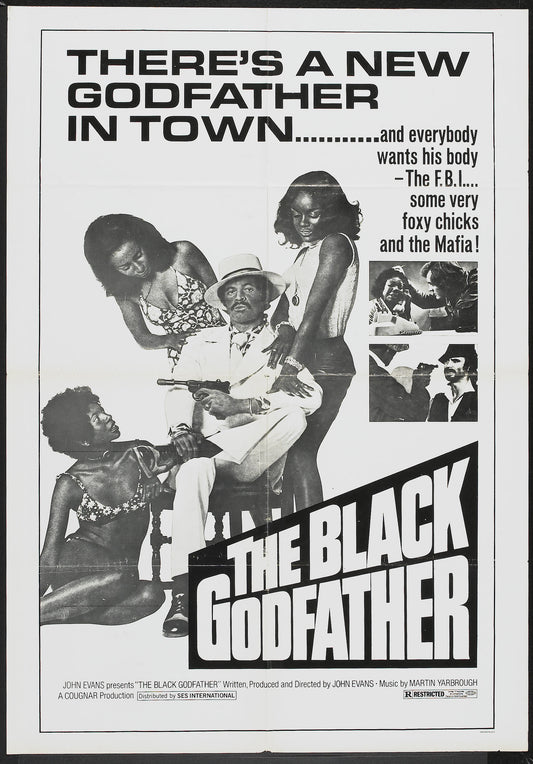 Black Godfather 01 Movie Magnet