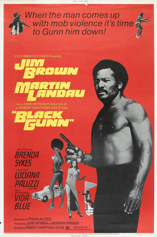 Black Gunn 01 Movie Magnet