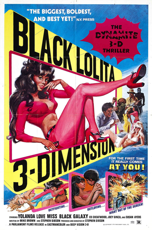 Black Lolita 01 Movie Magnet