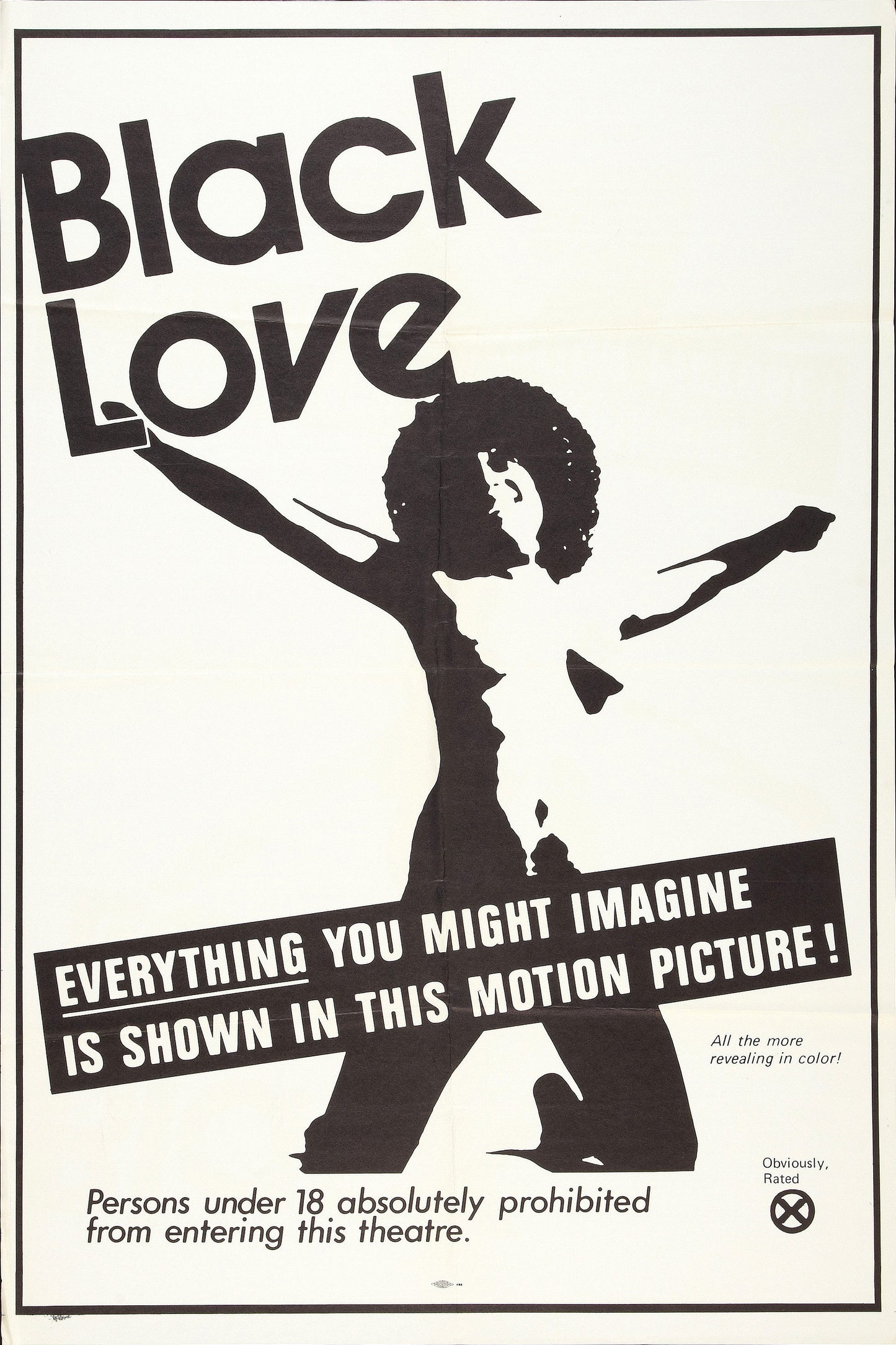 Black Love 01 Movie Magnet