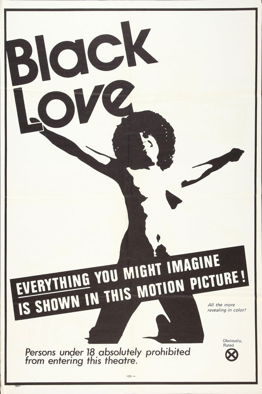 Black Love 01 Movie Magnet