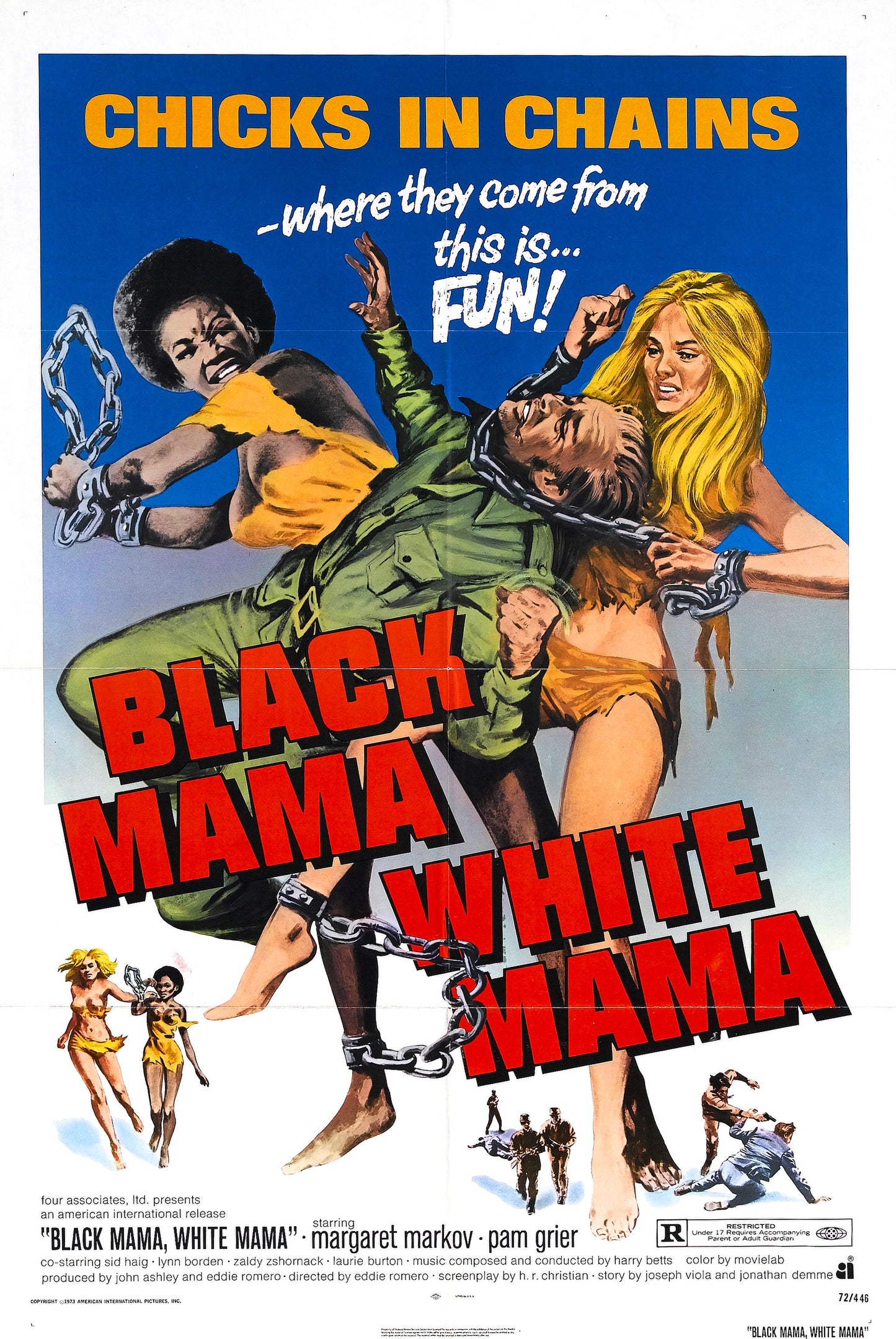 Black Mama White Mama 01 Movie Keychain