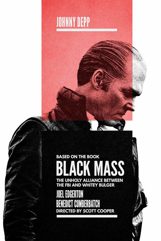 Black Mass Vintage Classic Crime Movie Jigsaw Puzzle