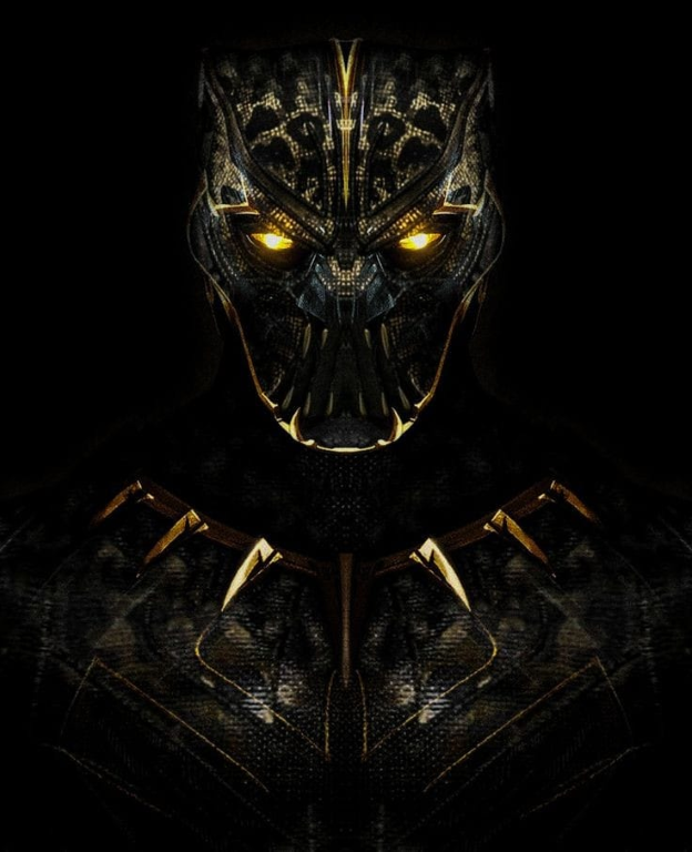 Black Panther Costume Design 301 Print Poster