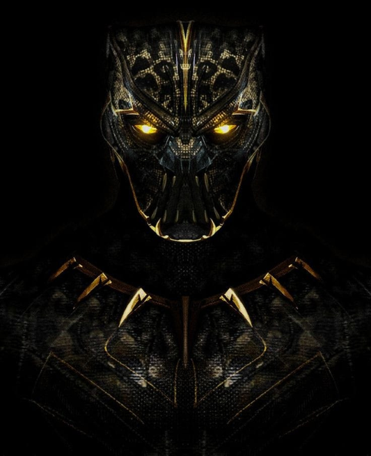 Black Panther Costume Design 301 Print Poster