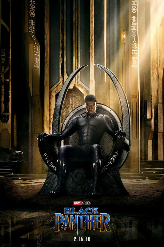 Black Panther Super Hero Movie Print Jigsaw Puzzle