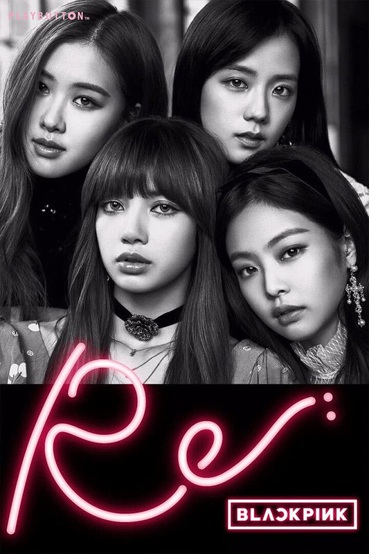 Black Pink Jennie Rose Lisa Jisoo Kpop Idol Jigsaw Puzzle
