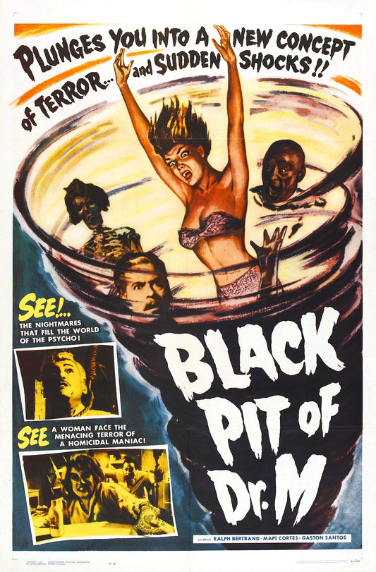 Black Pit Of Dr M 01 Movie Magnet