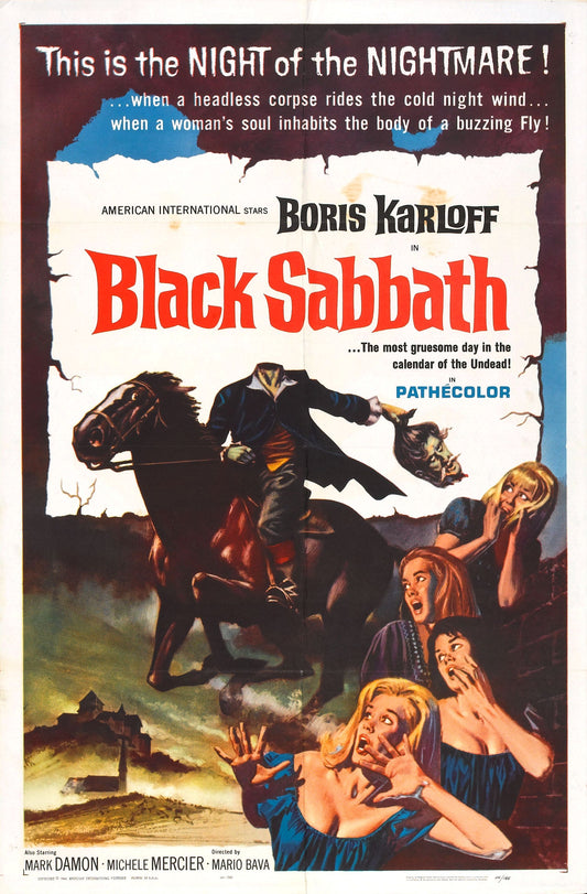 Black Sabbath 01 Movie Magnet
