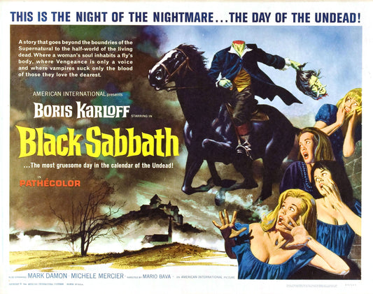 Black Sabbath 03 Movie Magnet