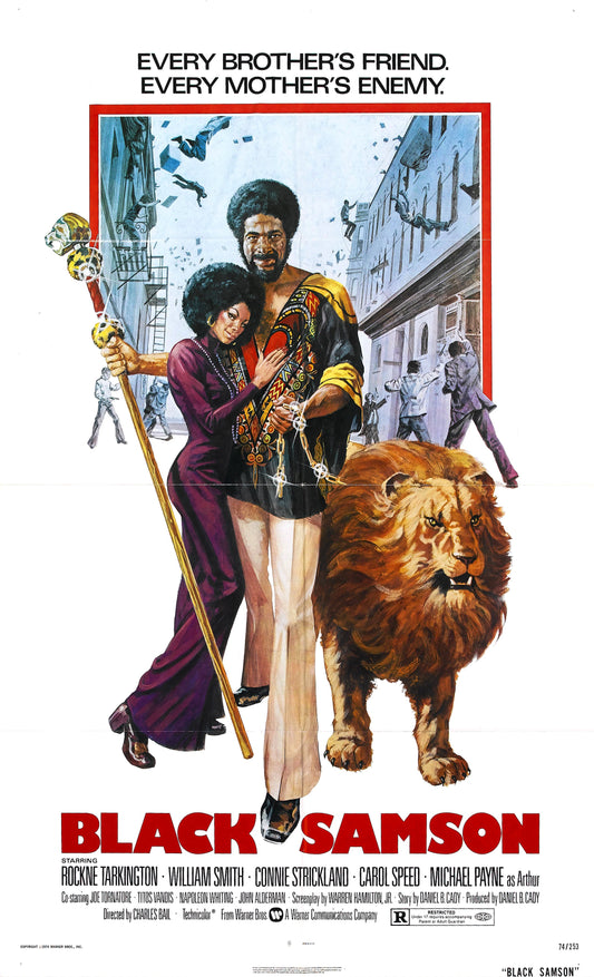 Black Samson 01 Movie Magnet