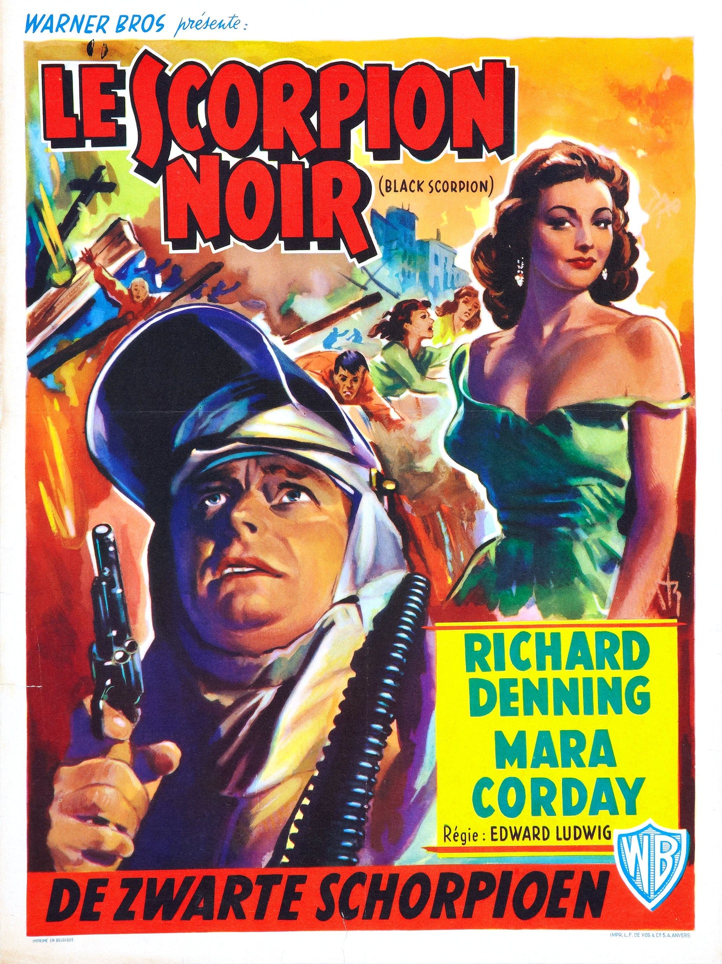 Black Scorpion 04 Movie Magnet