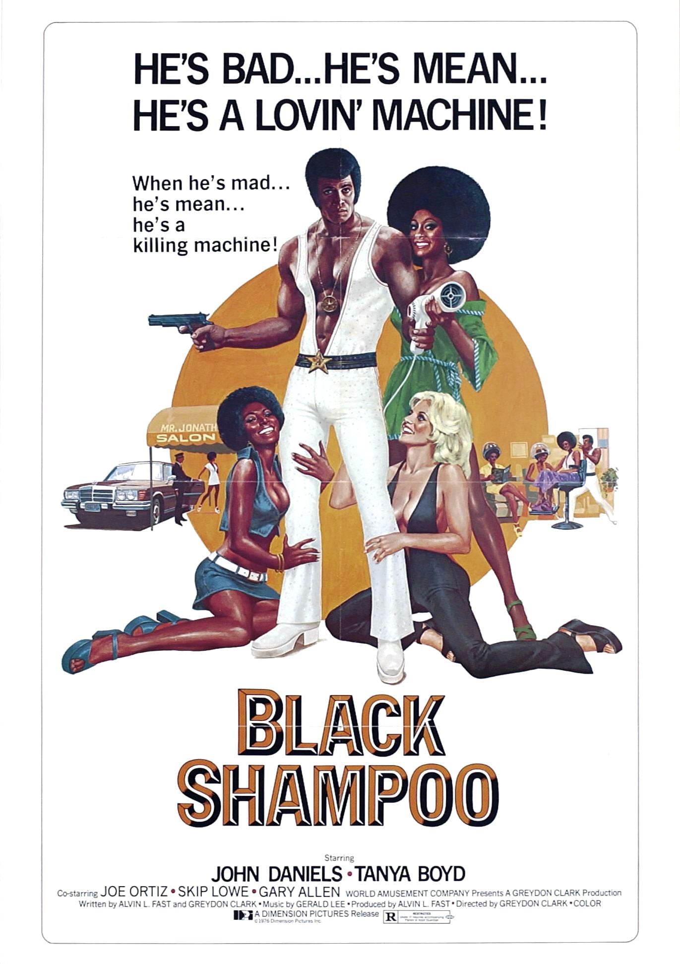 Black Shampoo 01 Movie Magnet