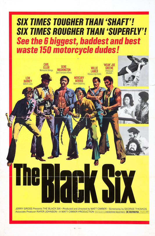 Black Six 01 Movie Magnet