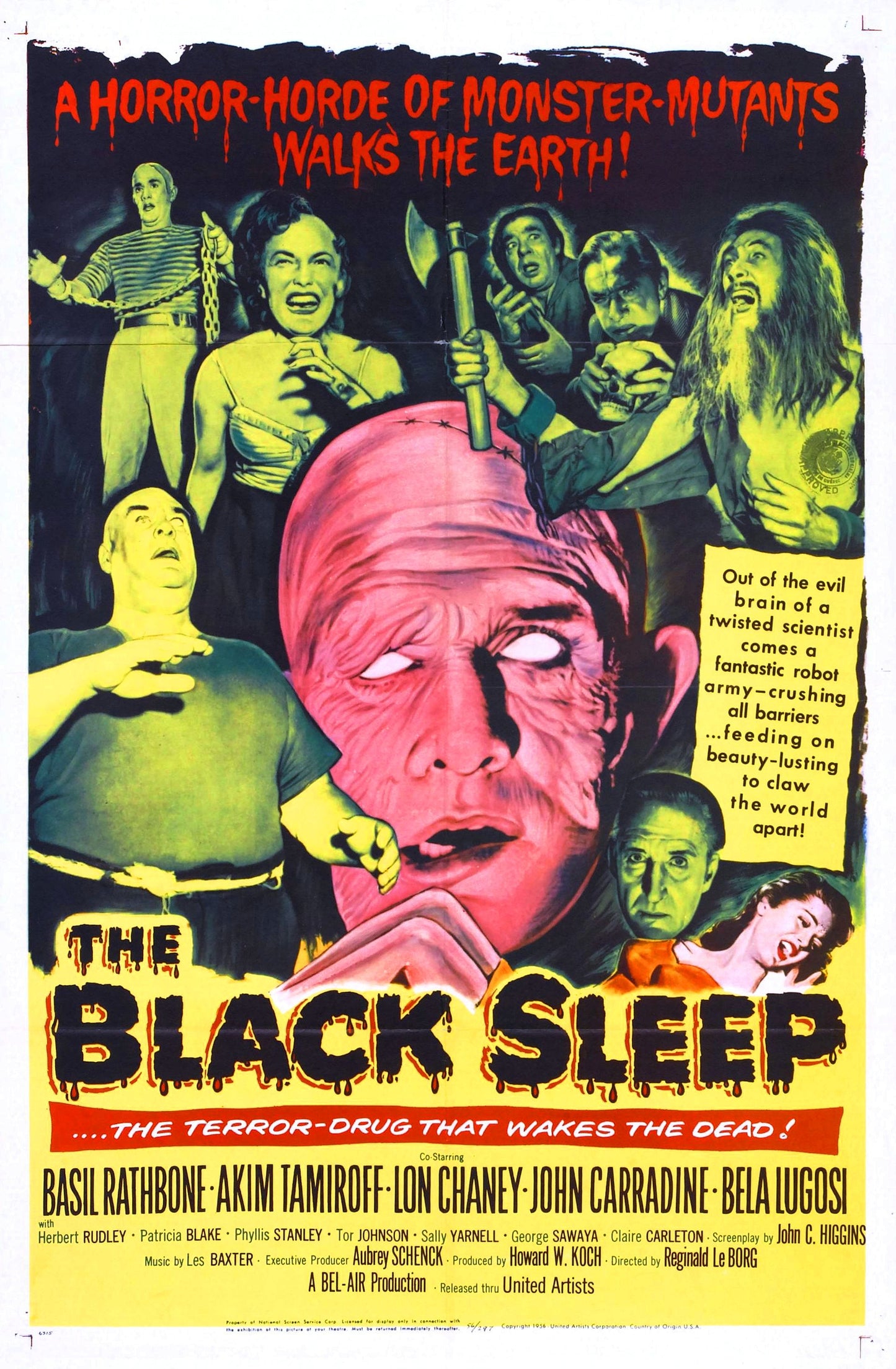 Black Sleep 01 Movie Magnet