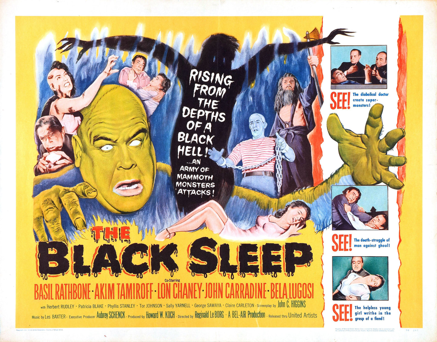 Black Sleep 02 Movie Magnet
