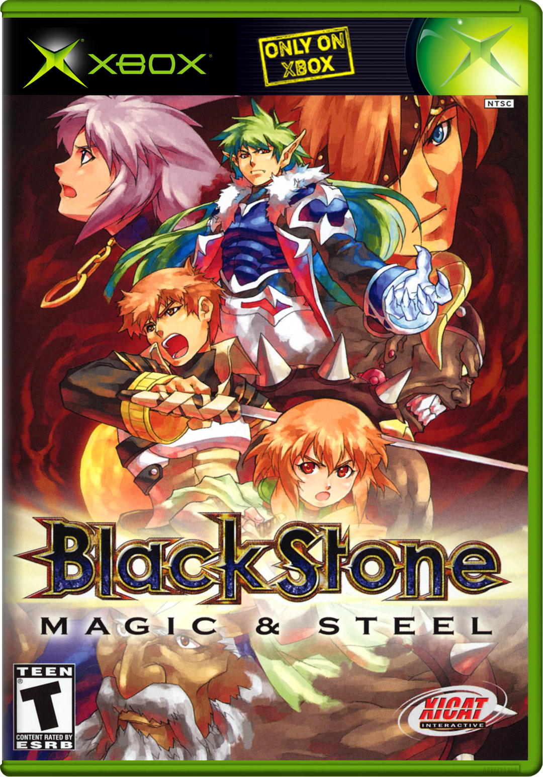 Black Stone Magic & Steel (Usa, Europe) Xbox Print Poster