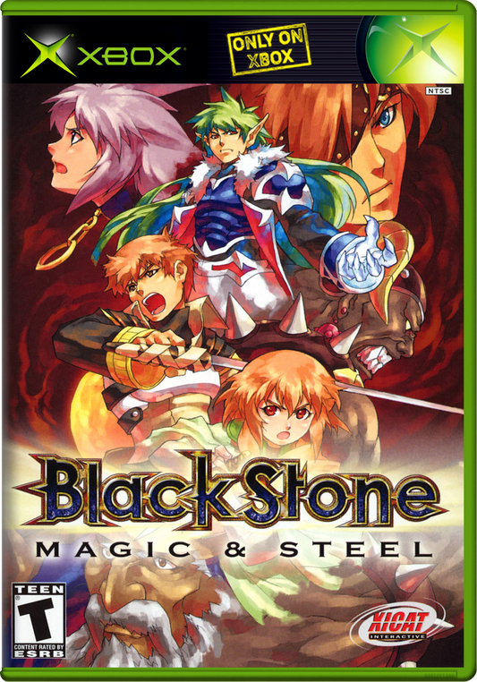 Black Stone Magic & Steel (Usa, Europe) Xbox Print Poster