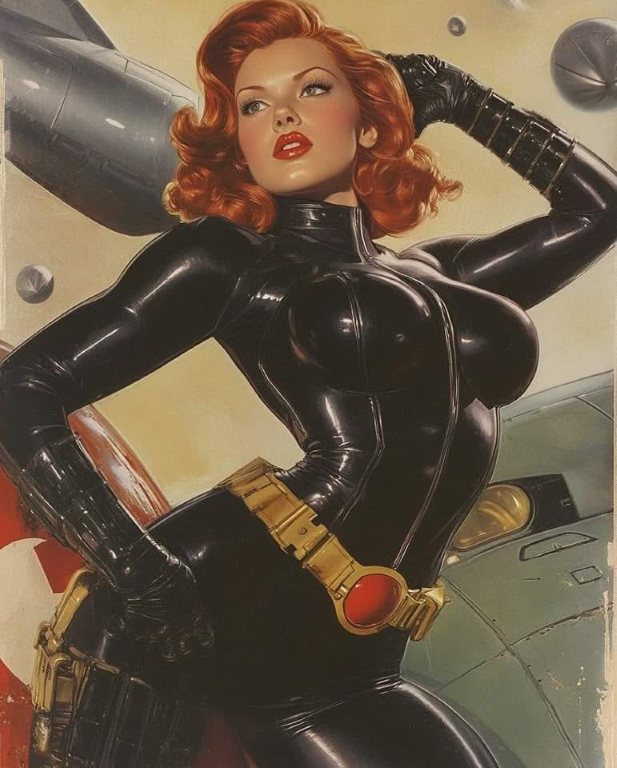 Black Widow 8572 Print Poster