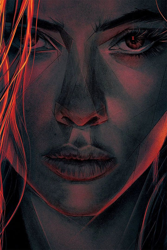 Black Widow Action Fantasy Movie Print Jigsaw Puzzle