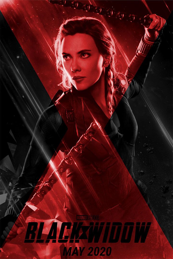 Black Widow Action Movie Print Painting Jigsaw Puzzle